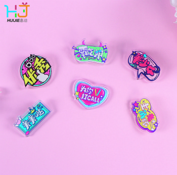 Acrylic badge