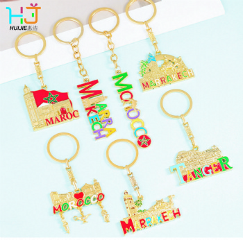 morocco souvenir keychain